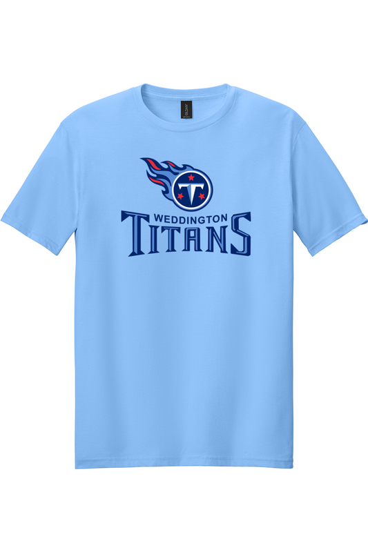 Weddington Titans Football DTF Softstyle T-Shirt