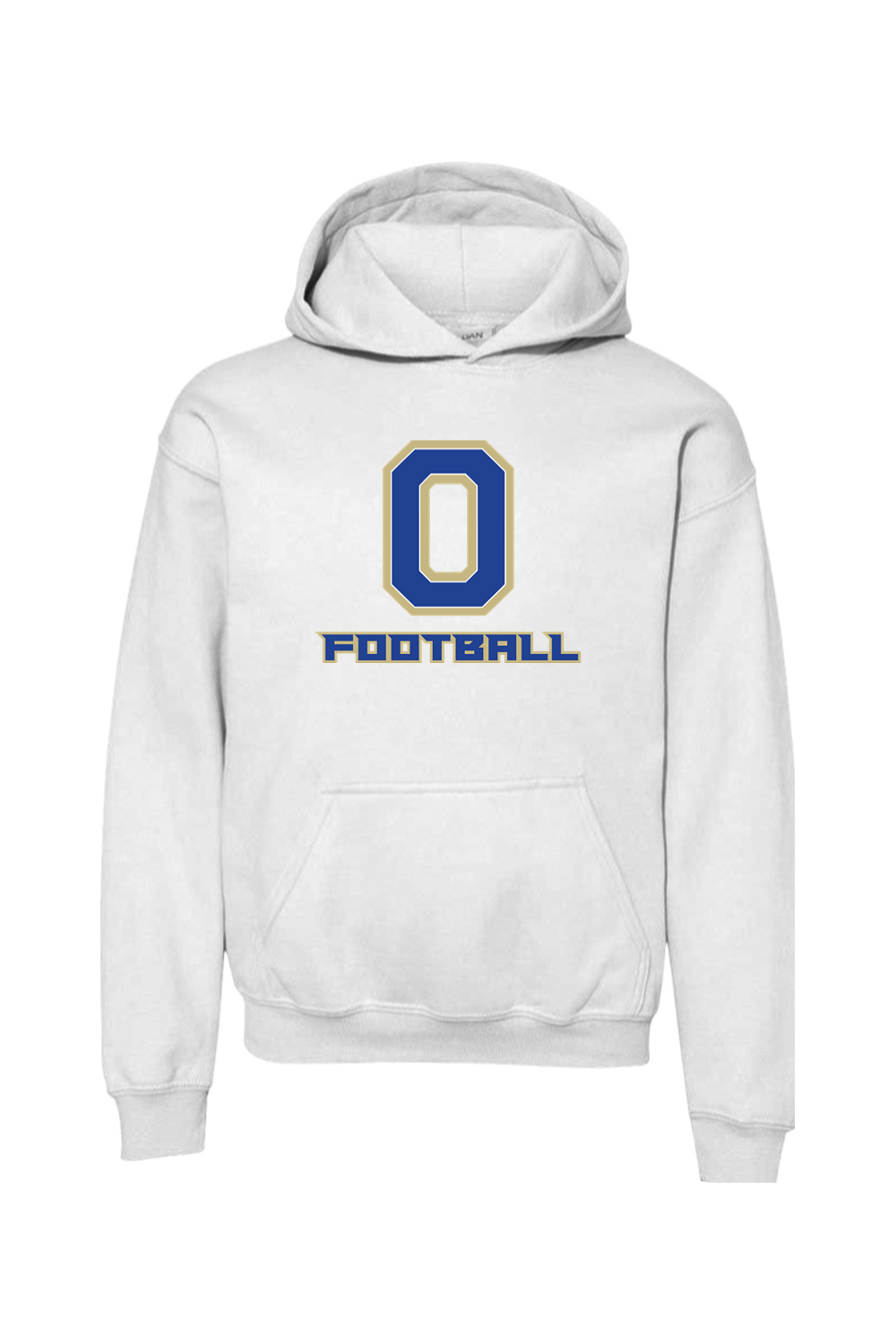 Onekama Portagers Football Youth Heavy Blend Hooded Sweatshirt