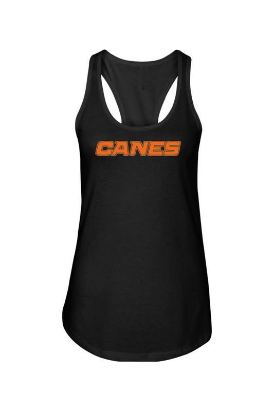 Canes Ladies Racerback Tank