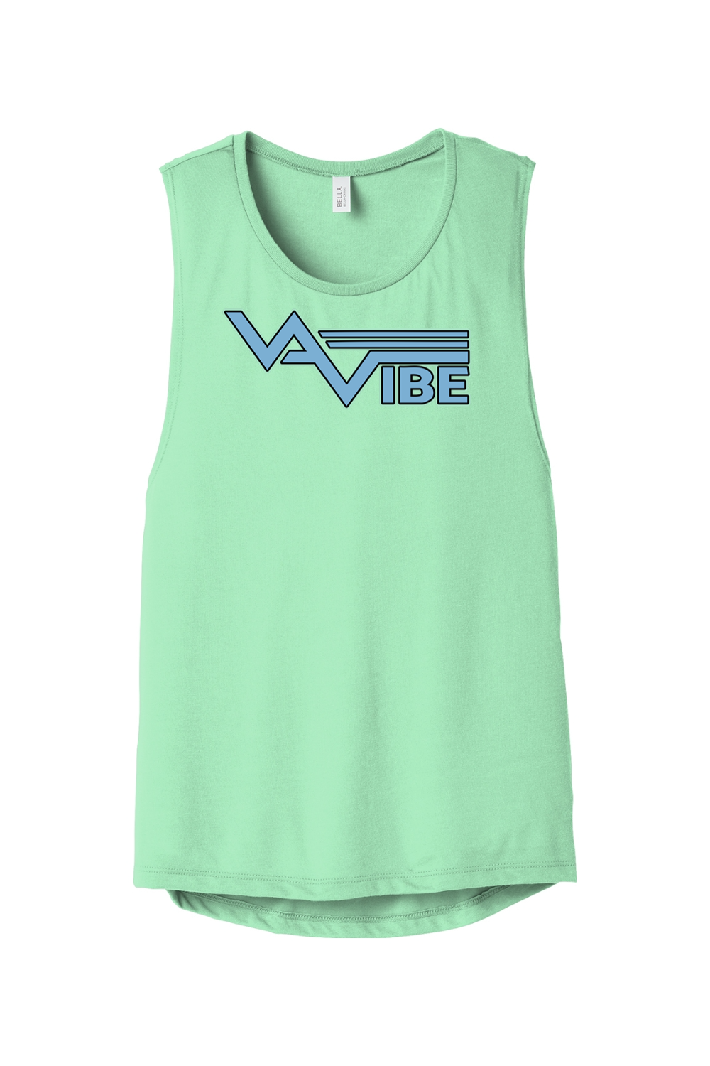 VA Vibe Softball DTF Women's Flowy Muscle Tank