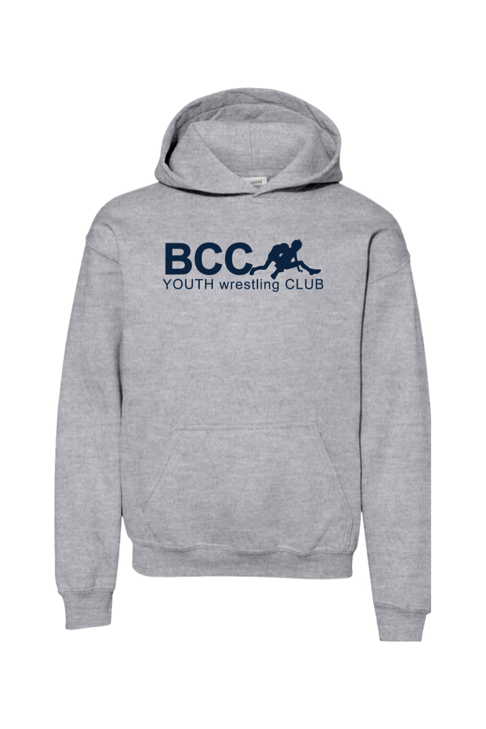 BCC Youth Wrestling YOUTH Heavy Blend Hooded Sweatshirt