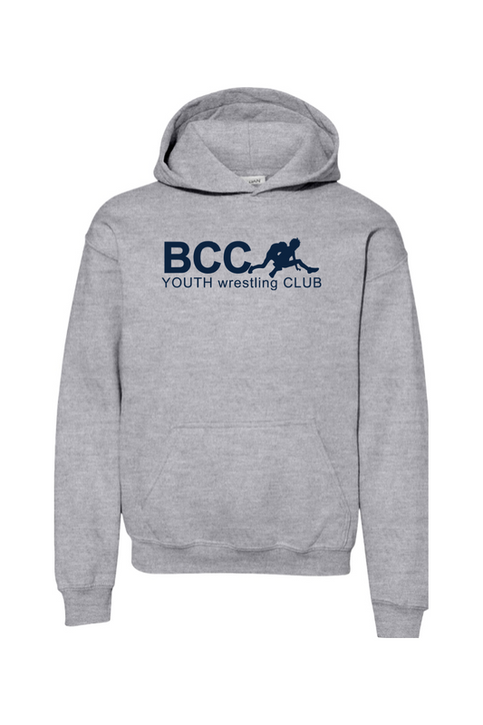 BCC Youth Wrestling YOUTH Heavy Blend Hooded Sweatshirt