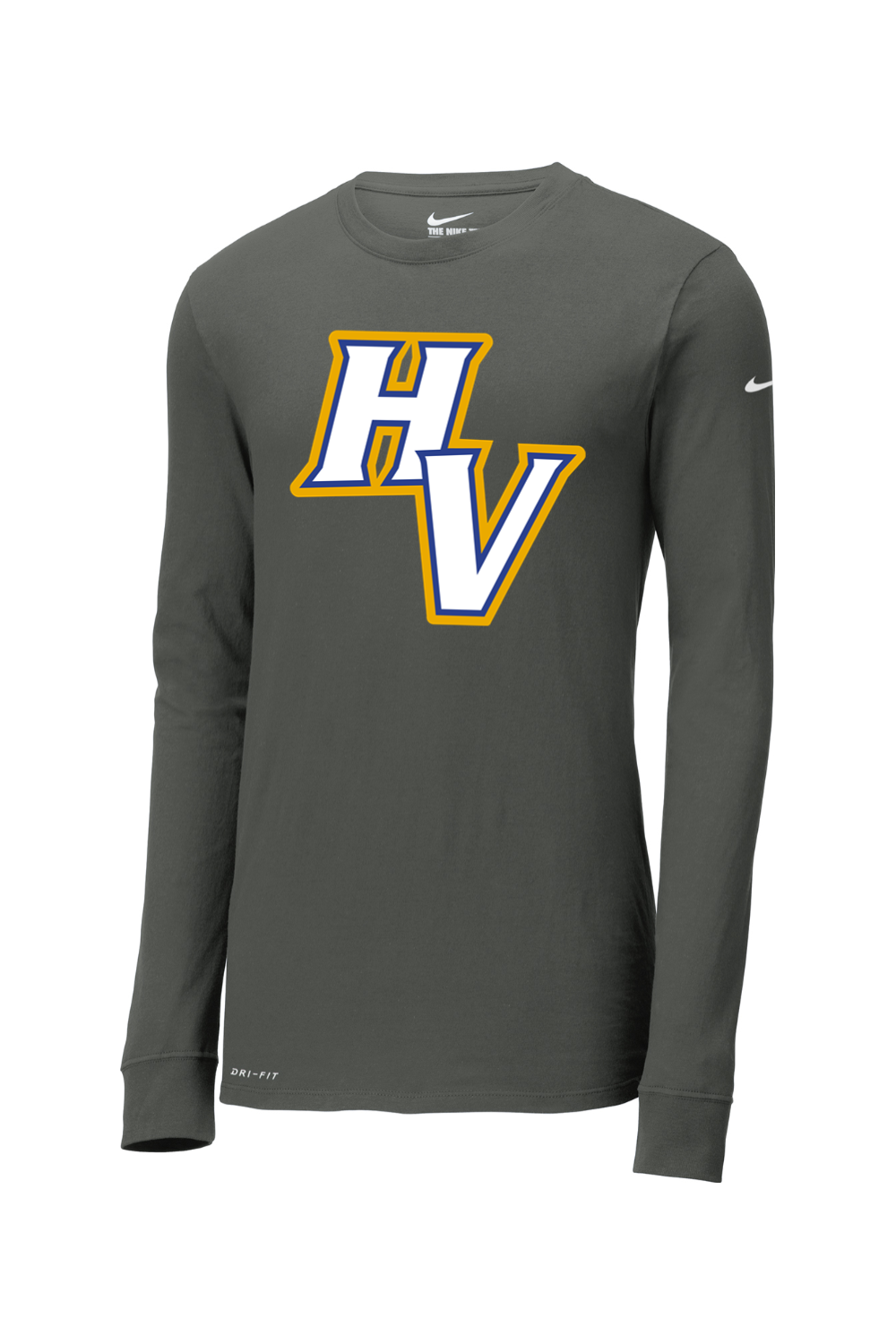 Hopkins High School Football DTF Nike Dri-FIT Cotton/Poly Long Sleeve Tee