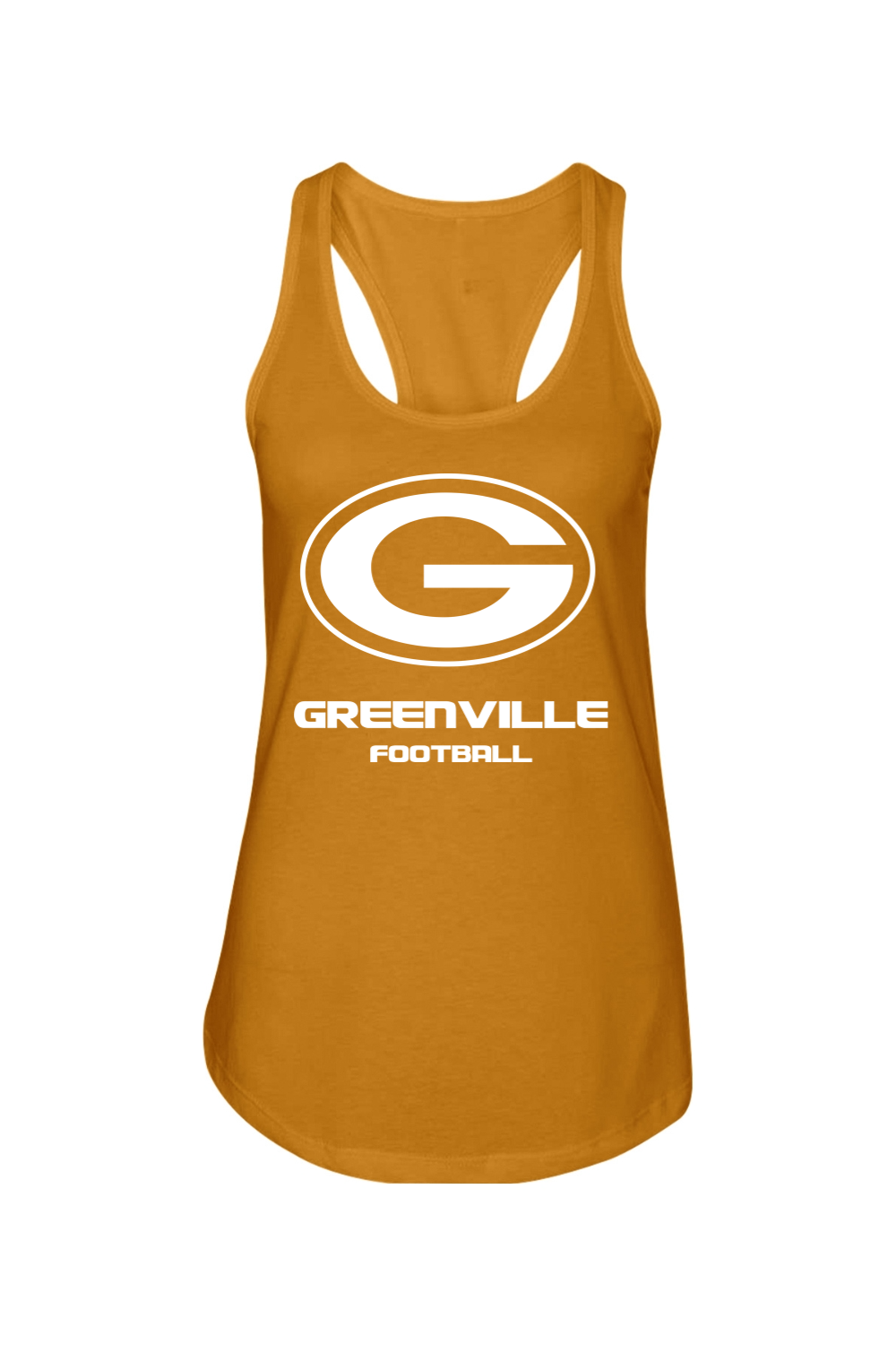 Greenville Football Ladies Racerback Tank
