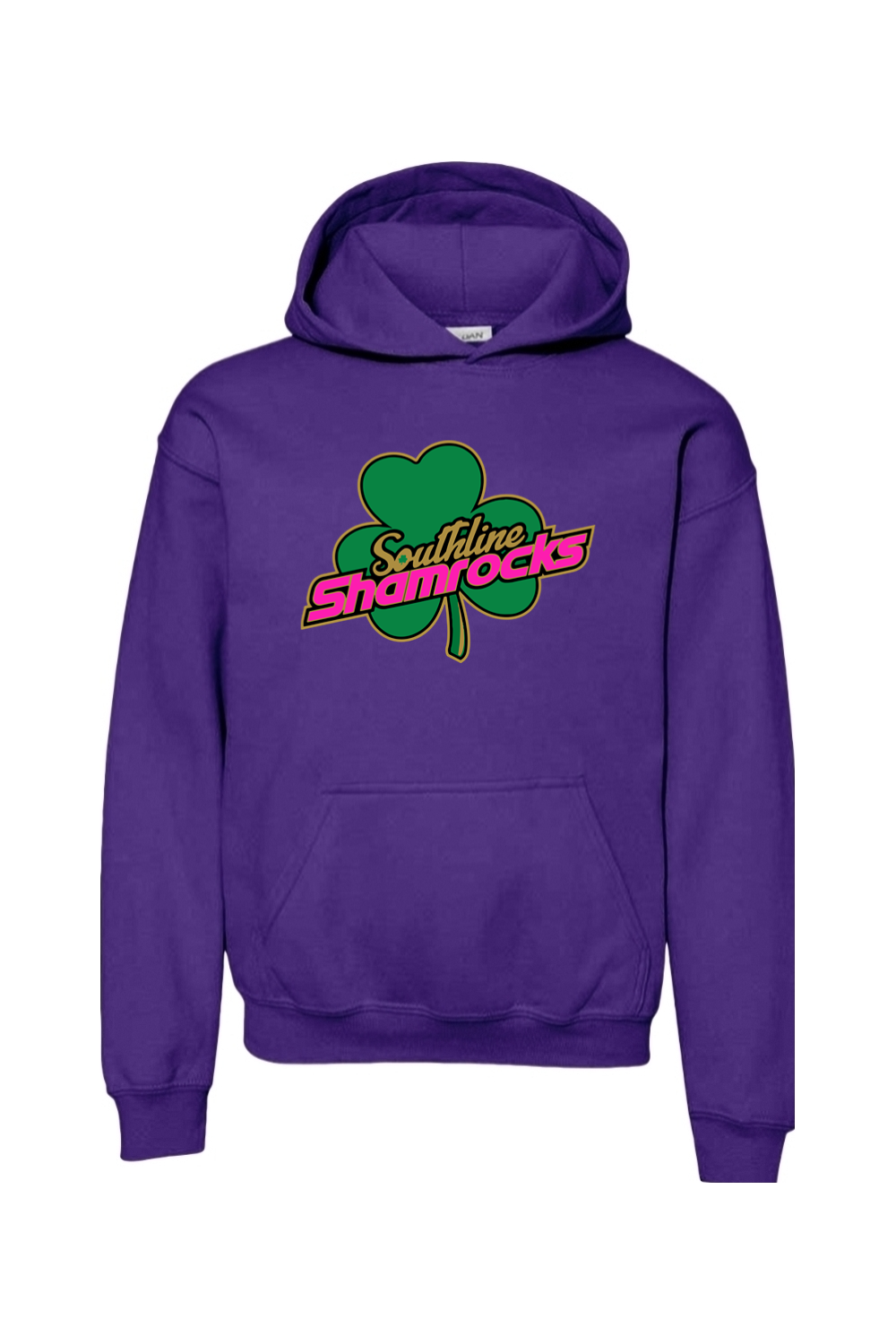Shamrocks Softball Youth Heavy Blend Hooded Sweatshirt