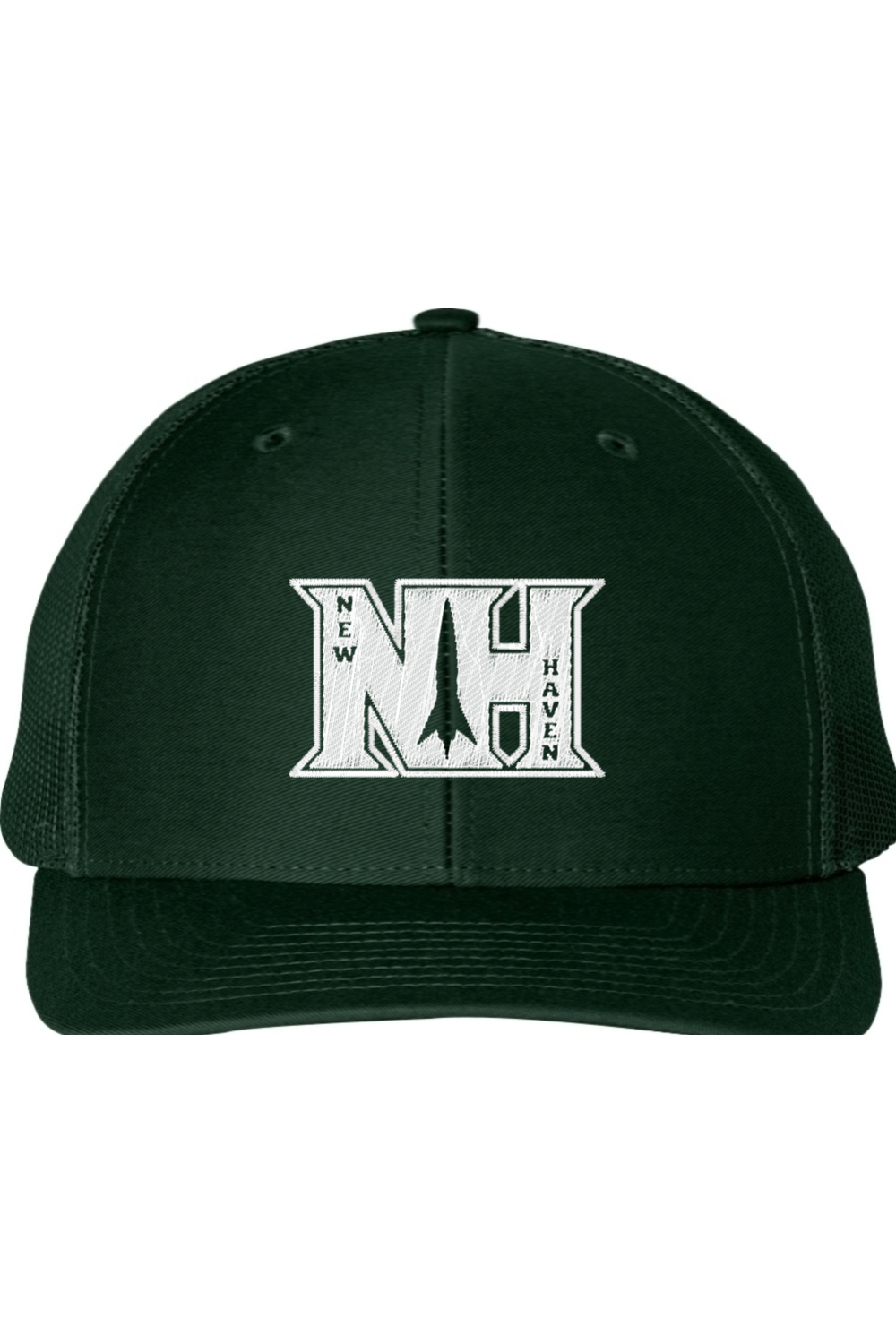 New Haven Embroidered Snapback Trucker Cap