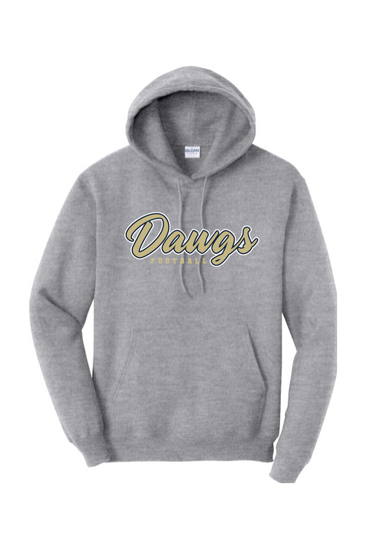 Otsego Football Vegas Logo Heavy Blend Hooded Sweatshirt