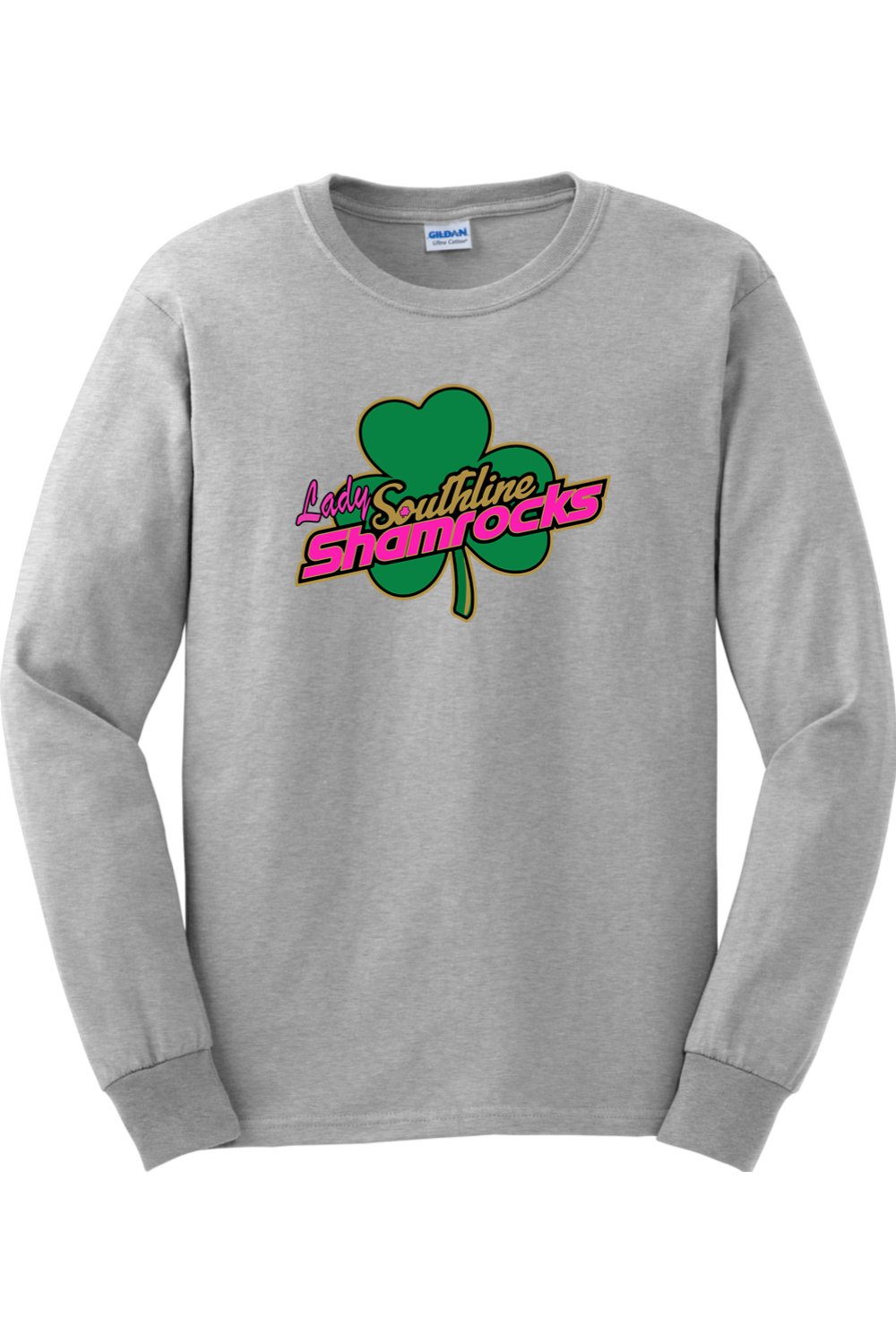 Shamrocks Softball Gildan Ultra Cotton Long Sleeve T-Shirt