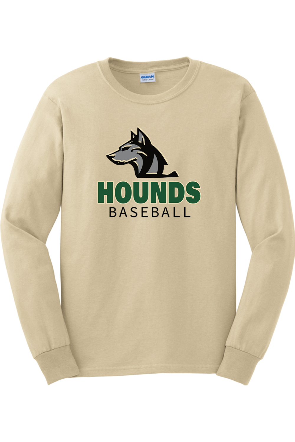 Hounds Baseball Ultra Cotton Long Sleeve T-Shirt