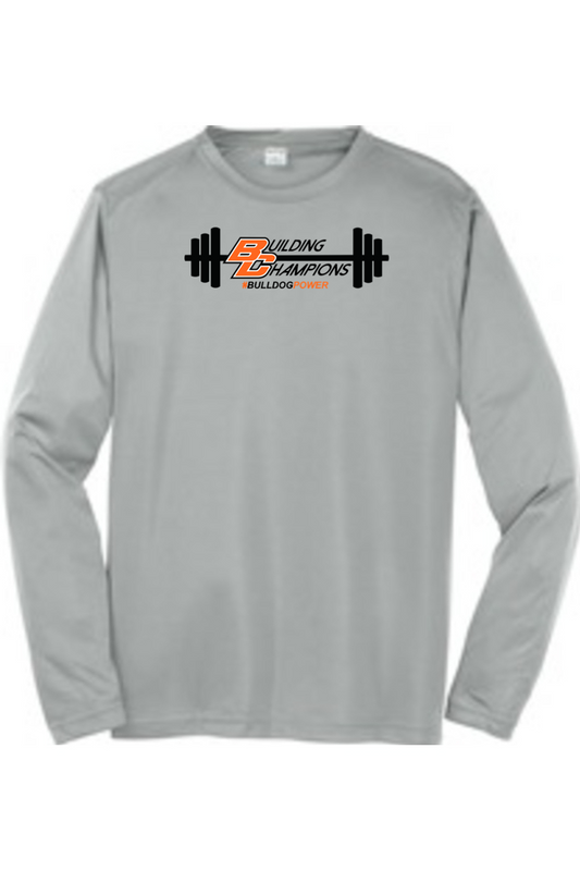 Bulldog Power DTF Long Sleeve Competitor Tee