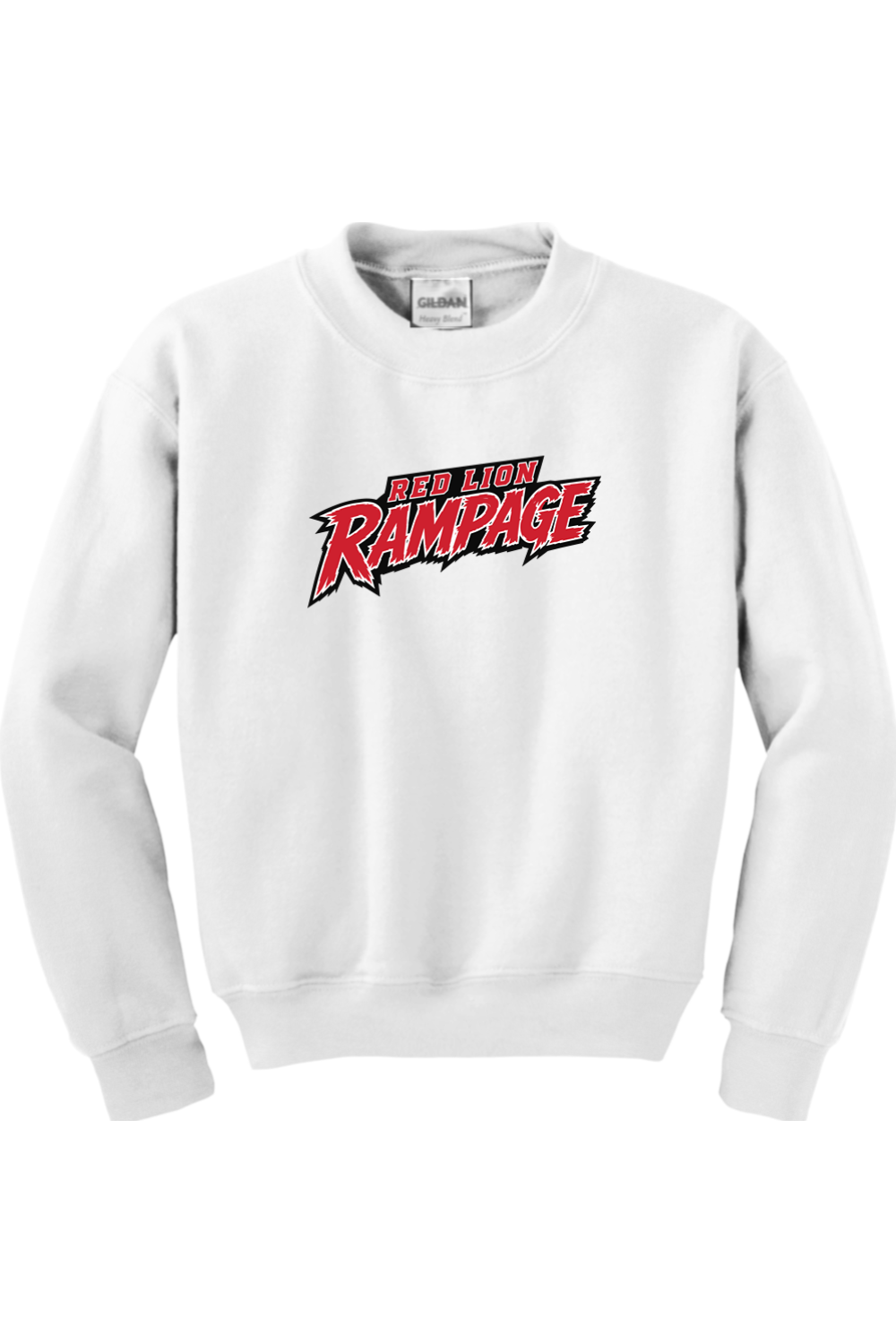 Red Lion Rampage DTF Youth Heavy Blend Crewneck Sweatshirt