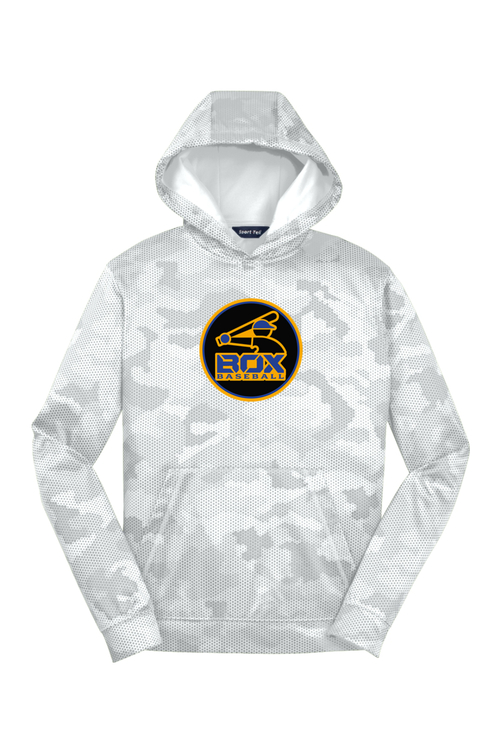 Jet Box Baseball DTF Youth CamoHex Fleece Hooded Pullover