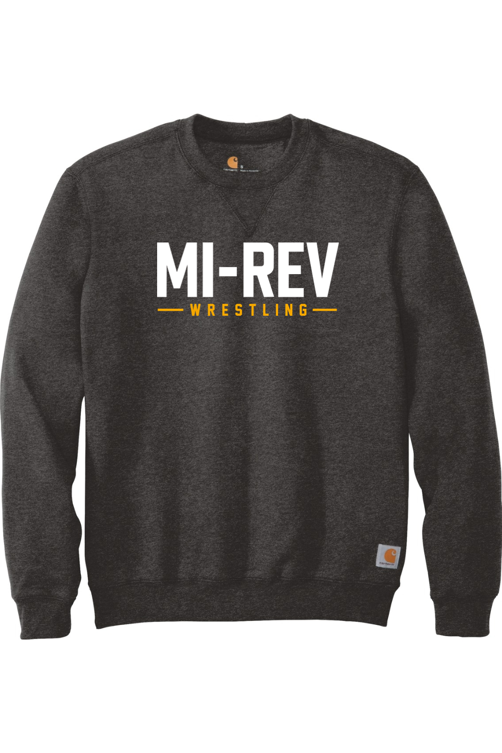 MI-REV Wrestling DTF Carhartt Midweight Crewneck Sweatshirt