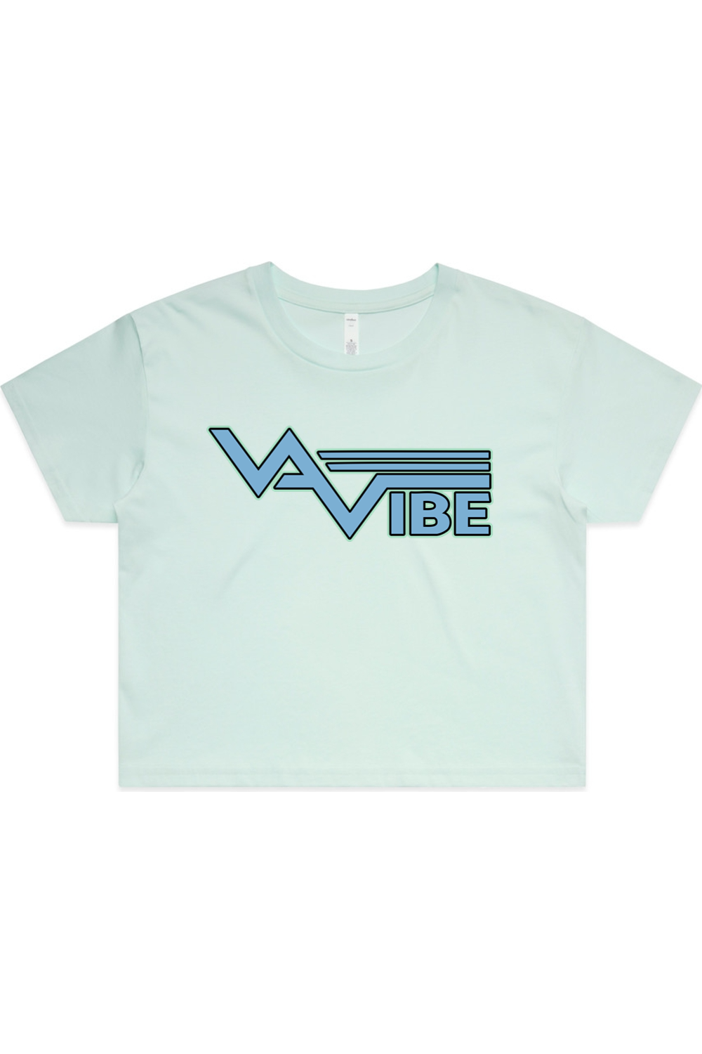 VA Vibe Softball DTF Color Crop Tee