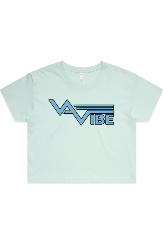 VA Vibe Softball DTF Color Crop Tee