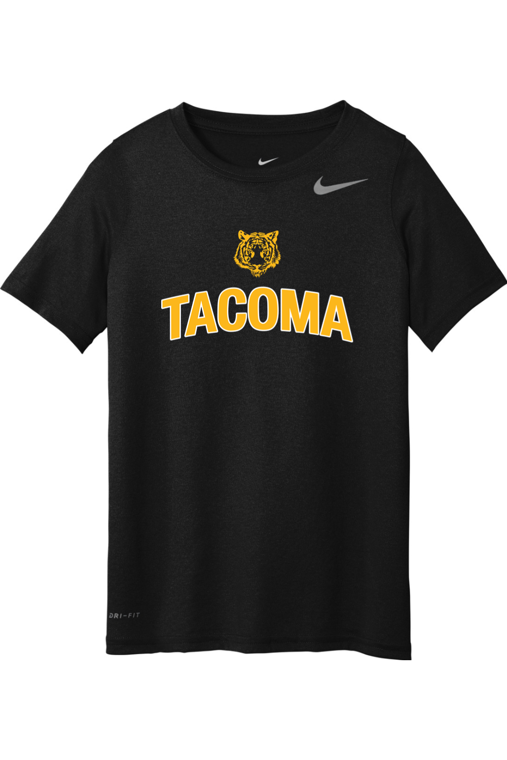 Tacoma Tigers Basketball DTF Nike Youth Team rLegend Tee