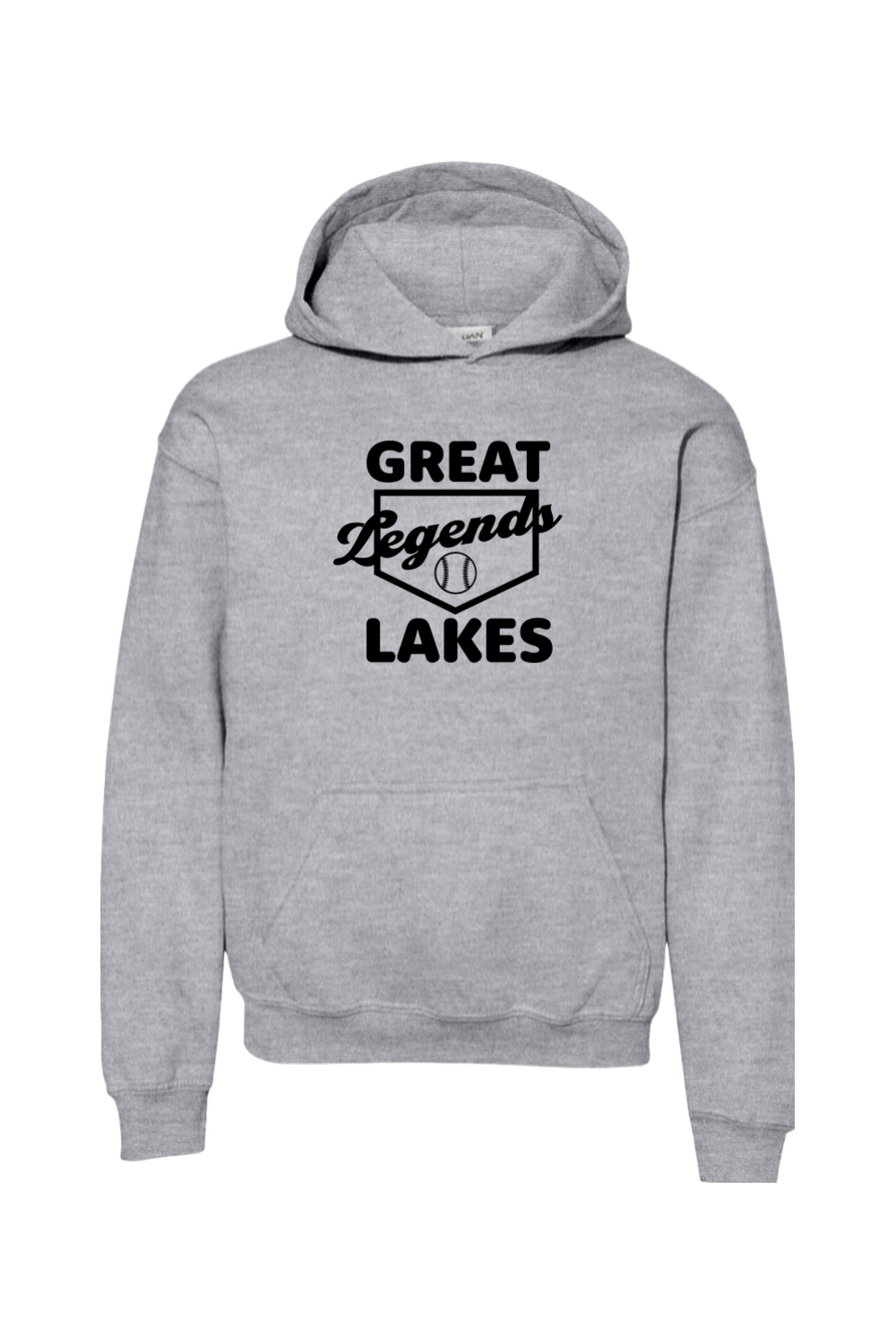 Great Lakes Legends Youth Heavy Blend Hooded Sweatshirt