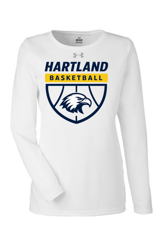 Hartland Basketball Under Armour Ladies' Team Tech Long-Sleeve T-Shirt