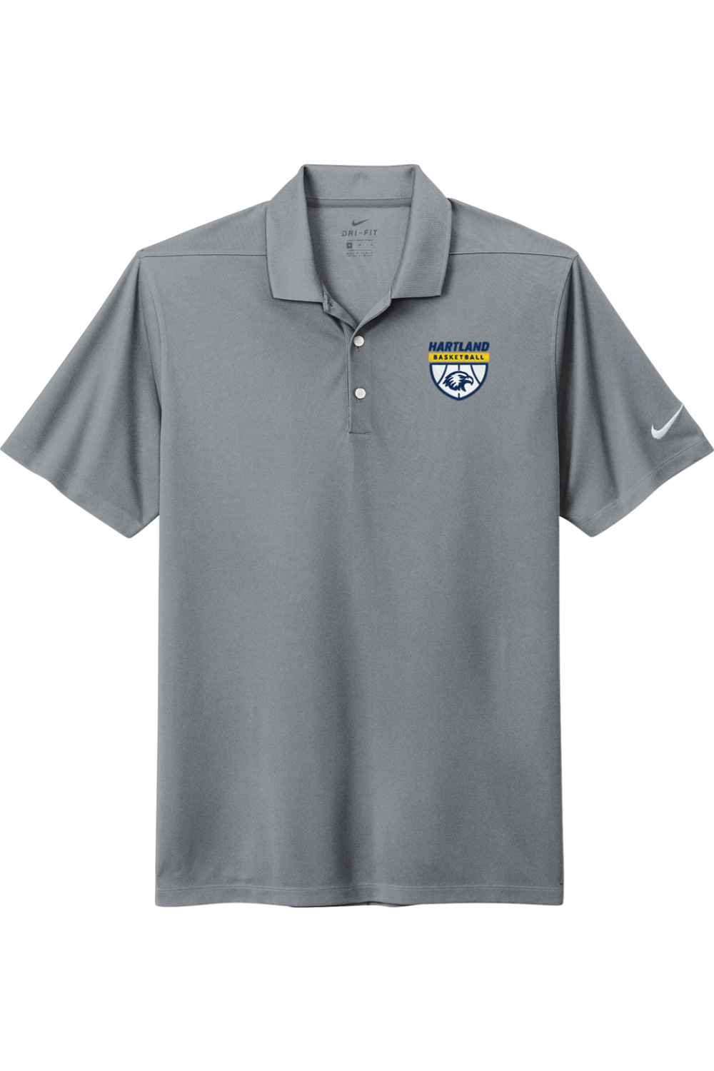 Hartland Basketball Nike Dri-FIT Micro Pique 2.0 Polo