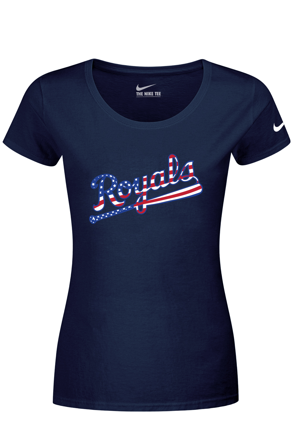 Richmond Royals 10U Nike Ladies Dri-FIT Cotton/Poly Scoop Neck Tee