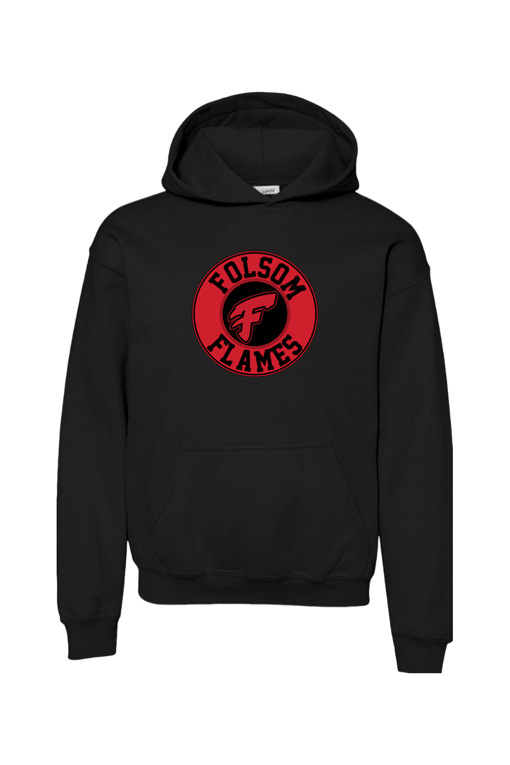 Folsom Flames Youth Heavy Blend Hooded Sweatshirt
