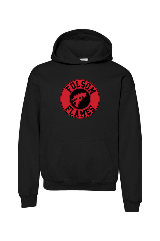 Folsom Flames Youth Heavy Blend Hooded Sweatshirt