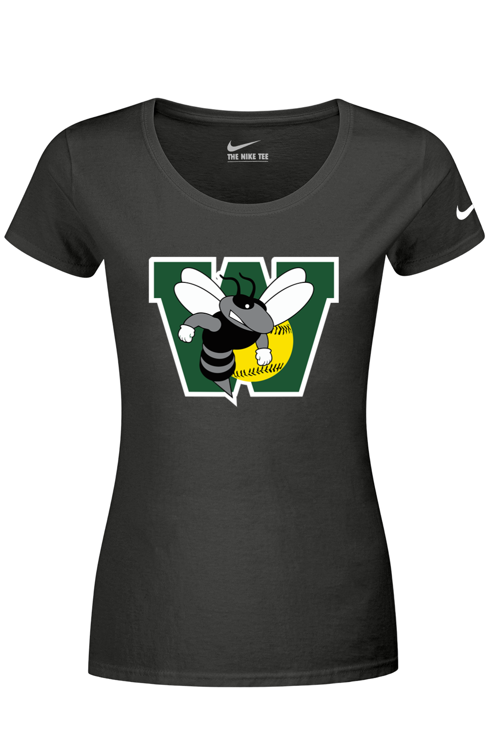 Williamston Softball Nike Ladies Dri-FIT Cotton/Poly Scoop Neck Tee