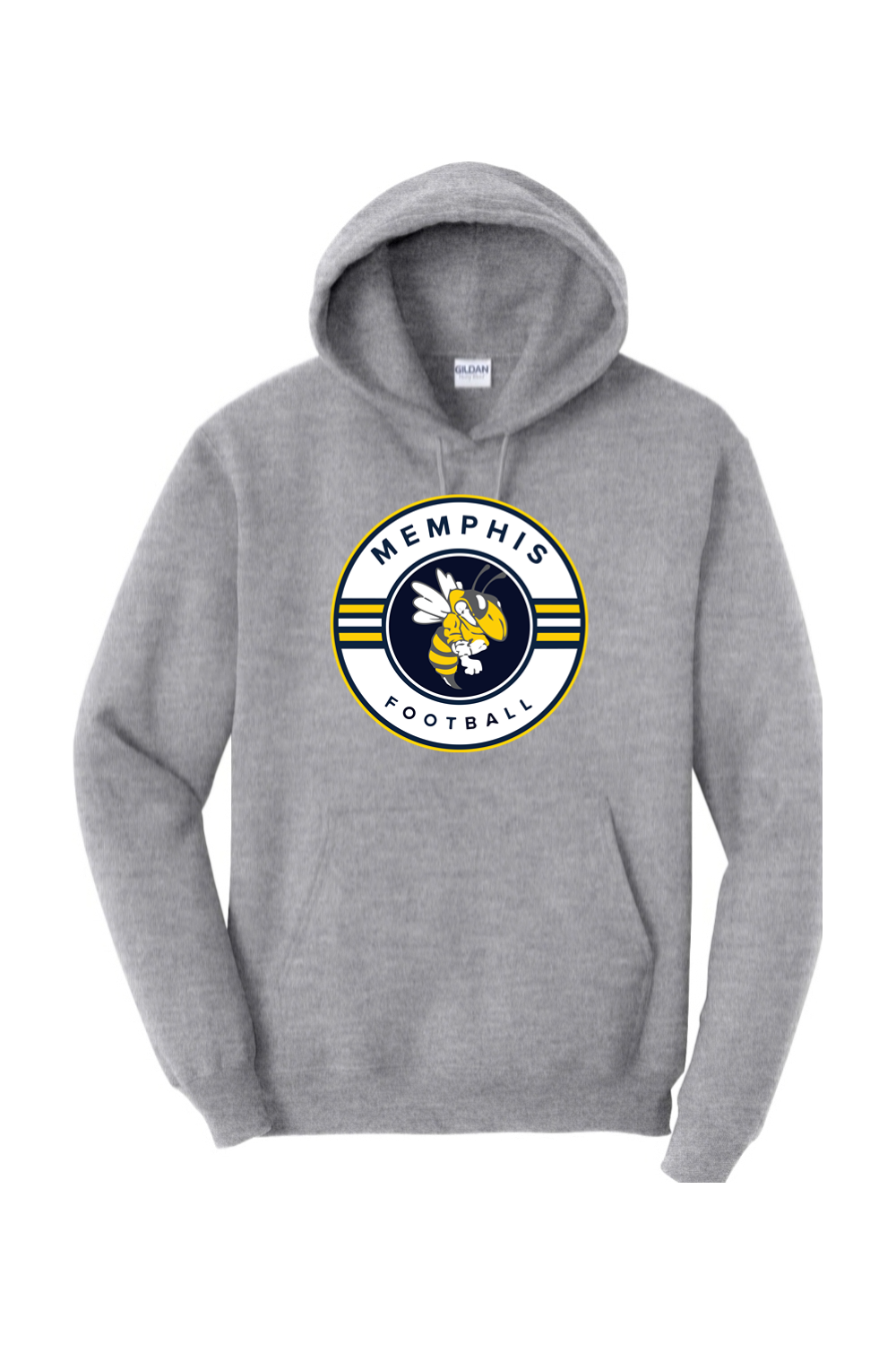 Memphis Football DTF Heavy Blend Hooded Sweatshirt