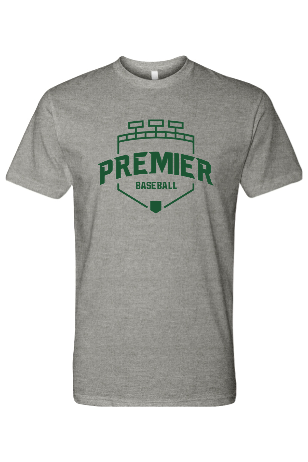 Premier Baseball OR CVC Crew Tee - Green Logo