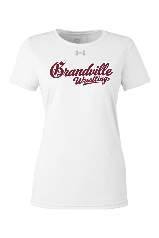 Grandville Wrestling DTF Under Armour Ladies' Team Tech T-Shirt