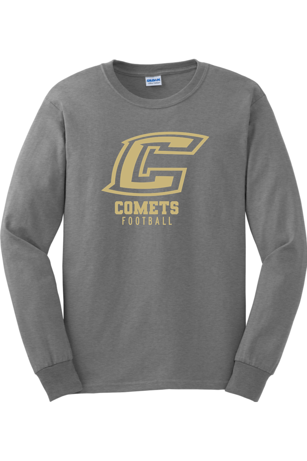 Comets Football DTF Ultra Cotton Long Sleeve T-Shirt