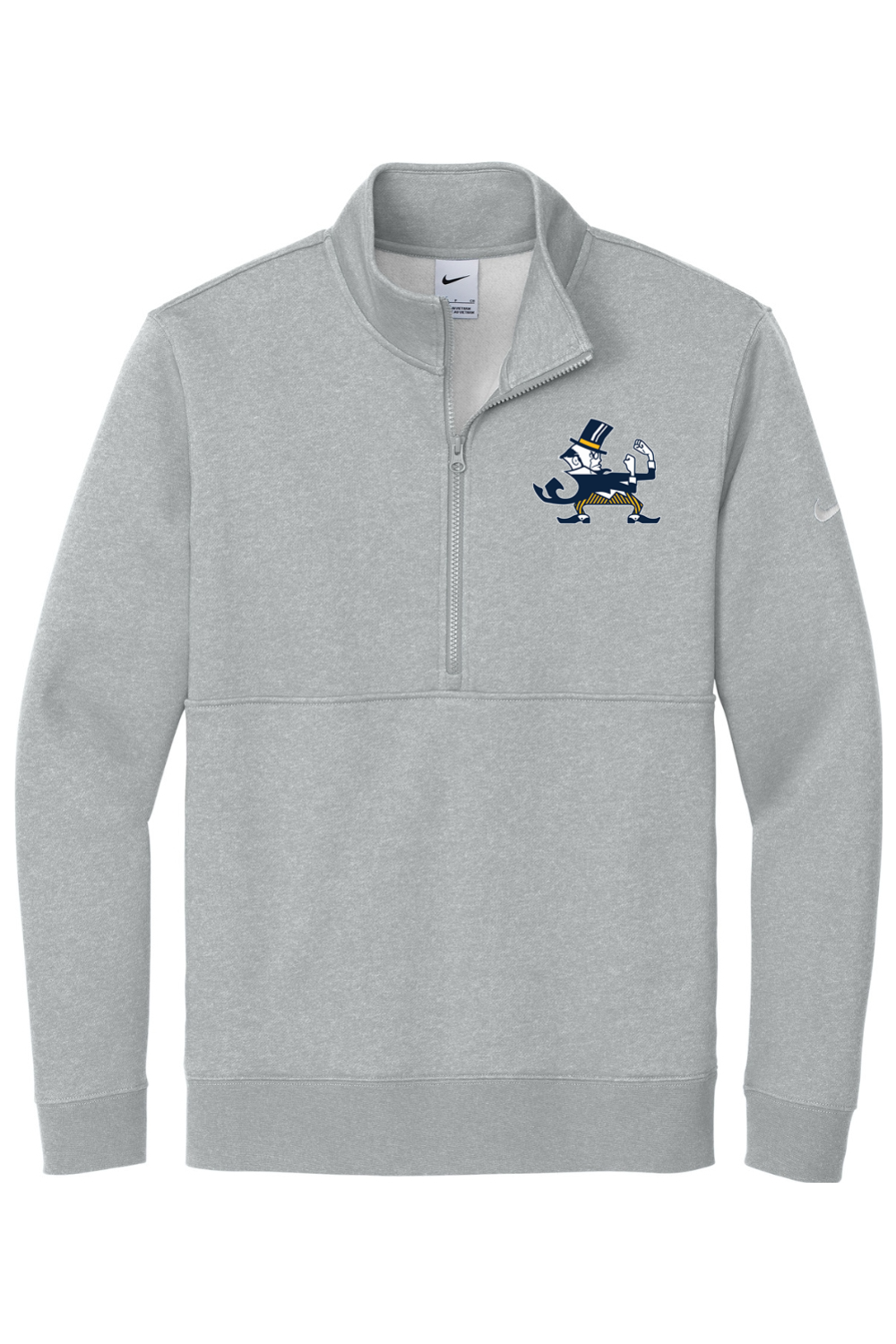 B-CC Wrestling DTF Nike Club Fleece Sleeve Swoosh 1/2-Zip