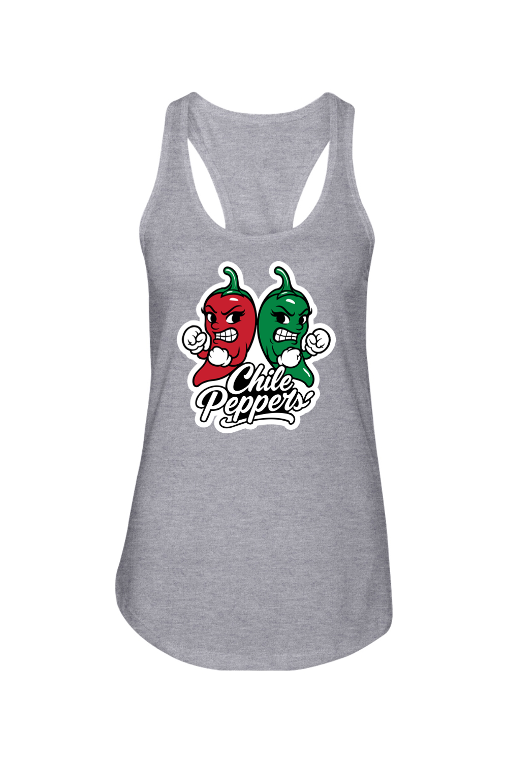 ABQ Chili Peppers Ladies Racerback Tank