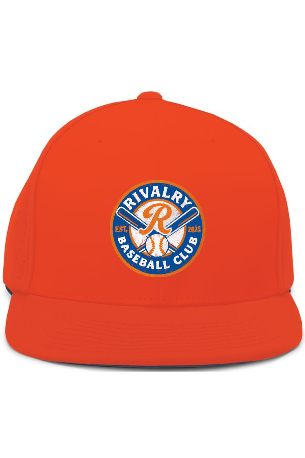 Rivalry Baseball Embroidered Perforated F3 Performance Flexfit Cap