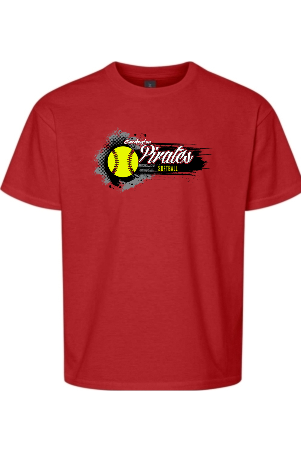 Cardington Pirates Softball DTF Youth Softstyle T-Shirt