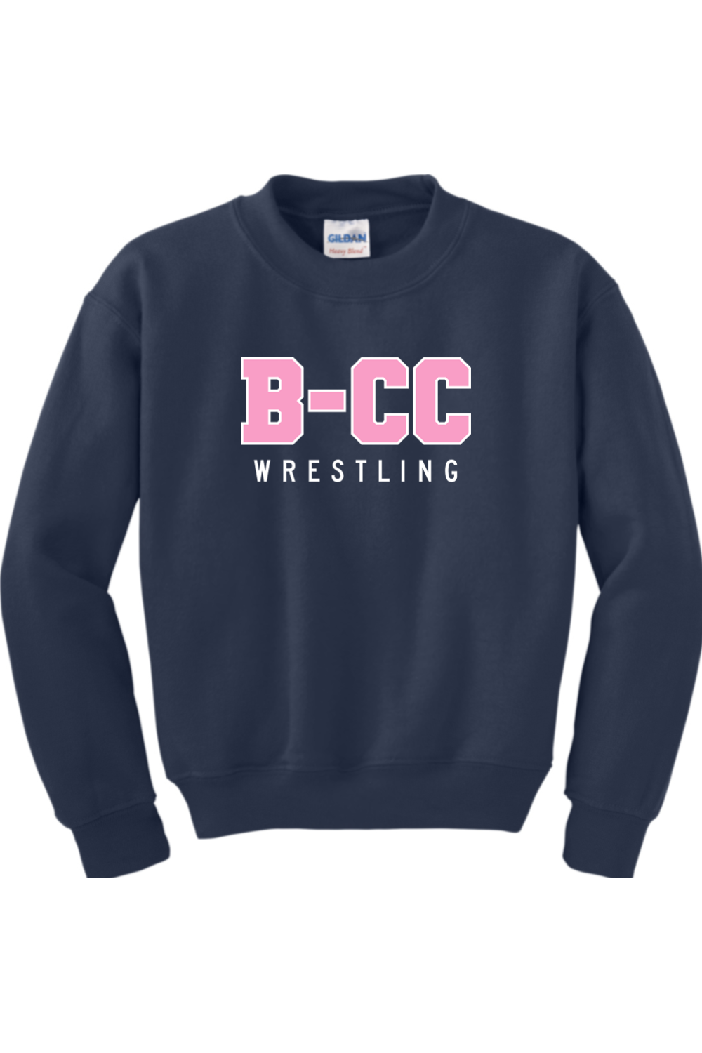B-CC Wrestling DTF Youth Heavy Blend Crewneck Sweatshirt