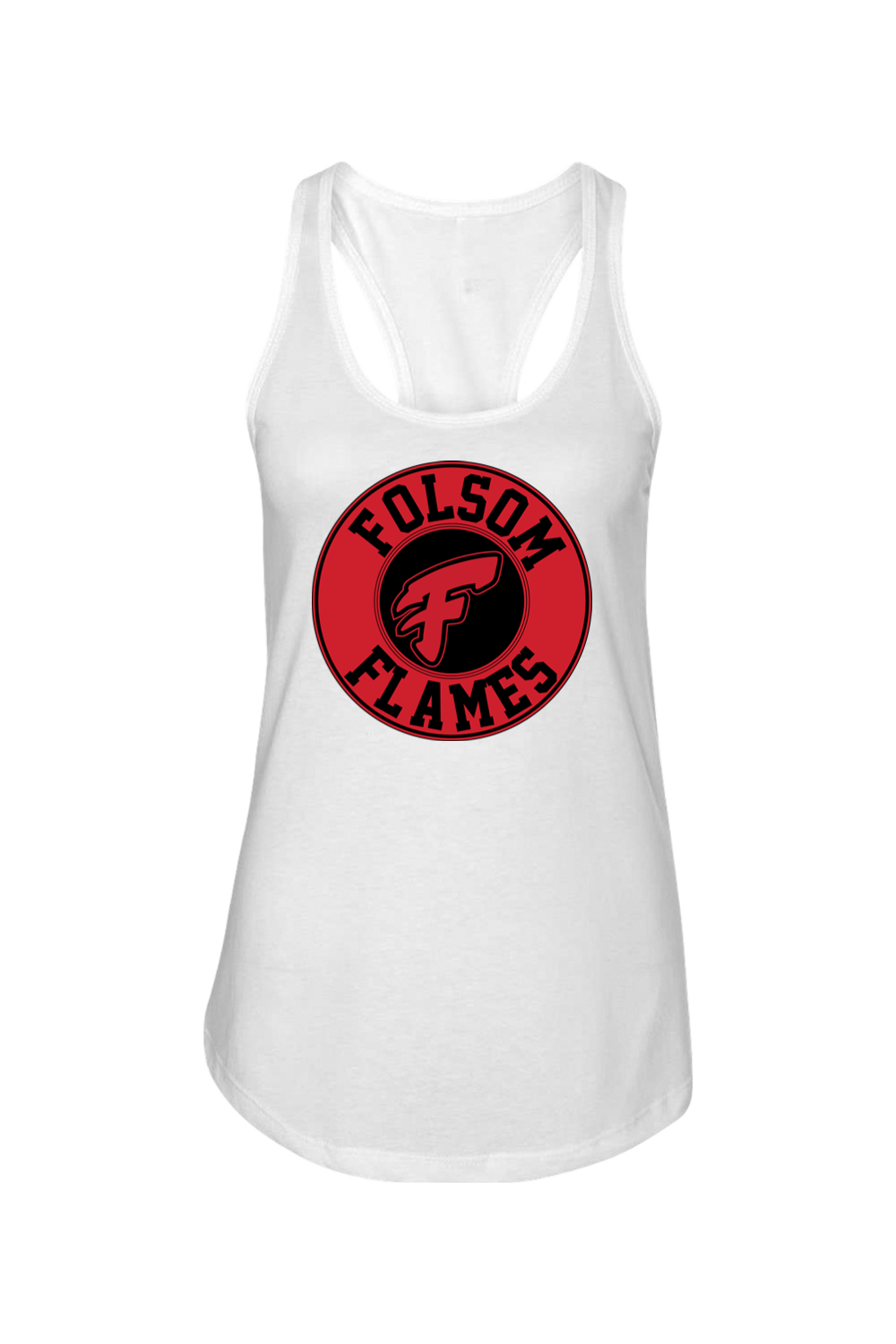 Folsom Flames Ladies Racerback Tank