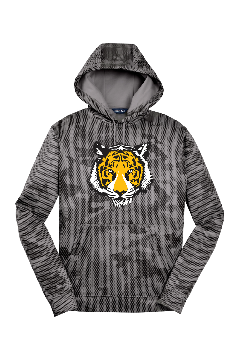 Tacoma Tigers CamoHex Fleece Hooded Pullover