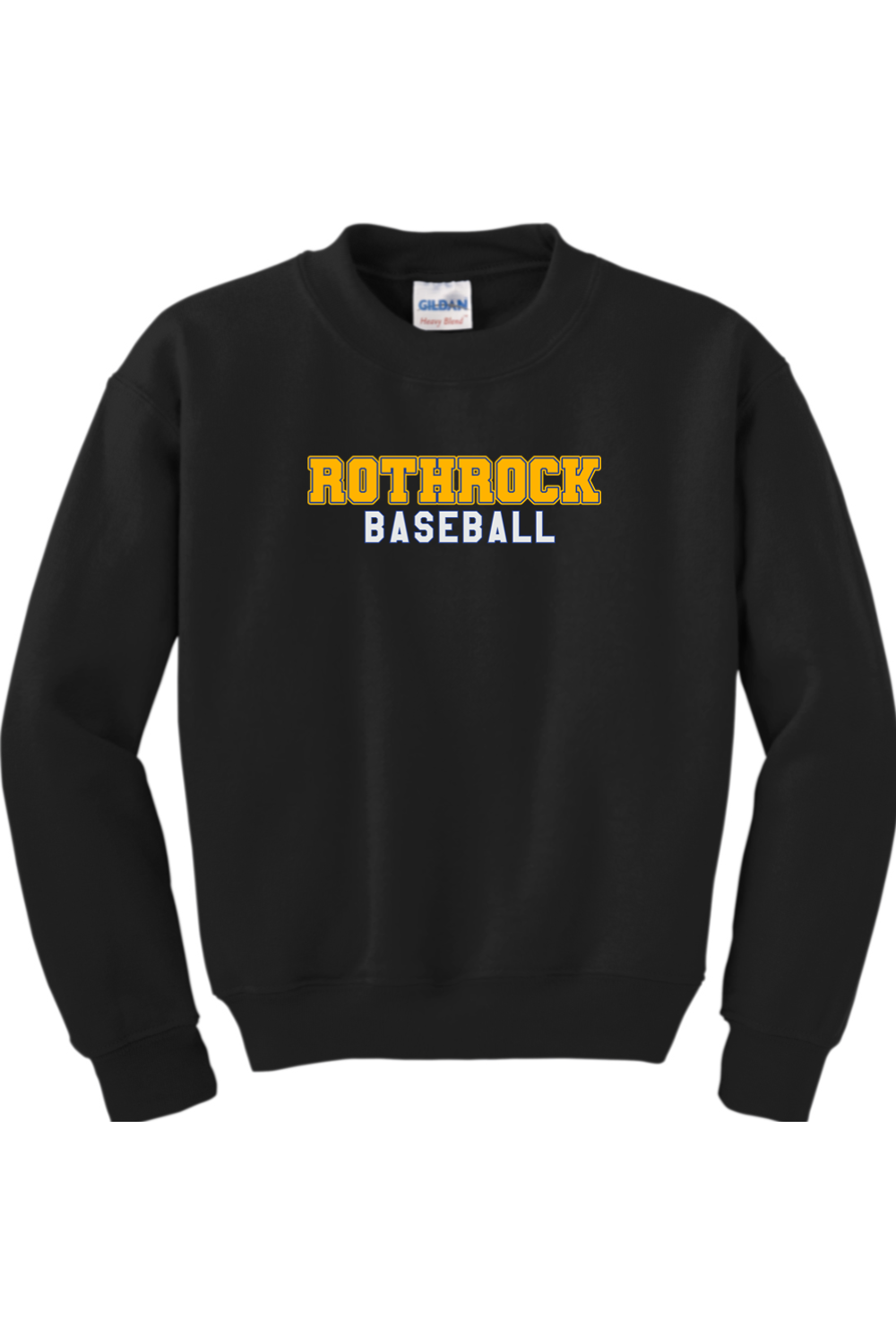 Rothrock Baseball Youth Heavy Blend Crewneck Sweatshirt