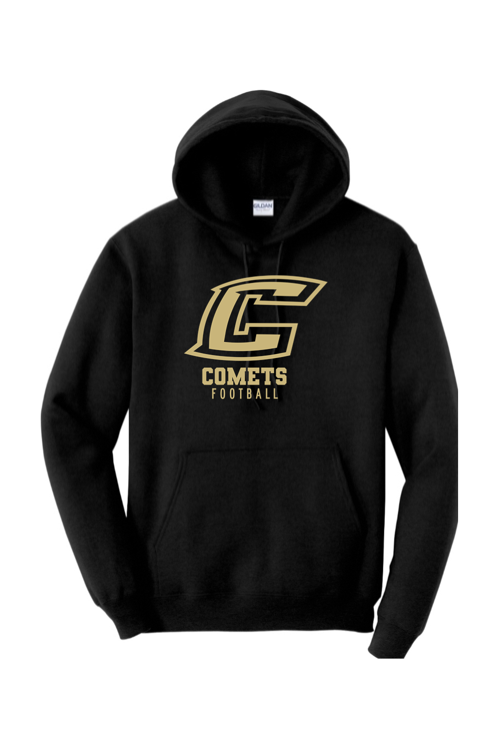 Comets Football DTF Heavy Blend Hooded Sweatshirt