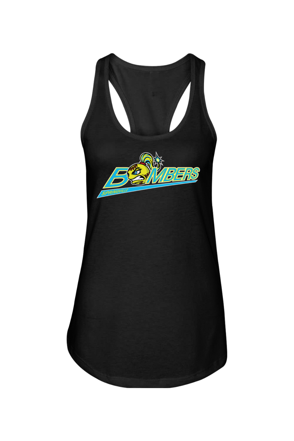 Springville Bombers Ladies Racerback Tank