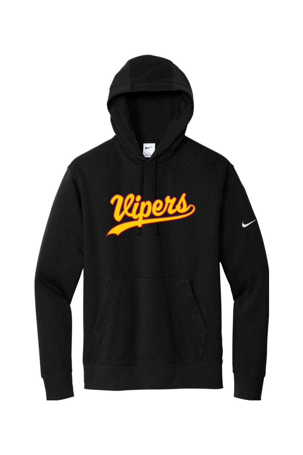 Scottsdale Vipers Baseball Nike Club Fleece Sleeve Swoosh Pullover Hoodie