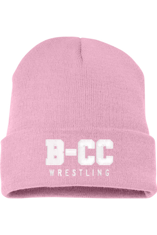 B-CC Wrestling Embroidery Classics Cuffed Beanie