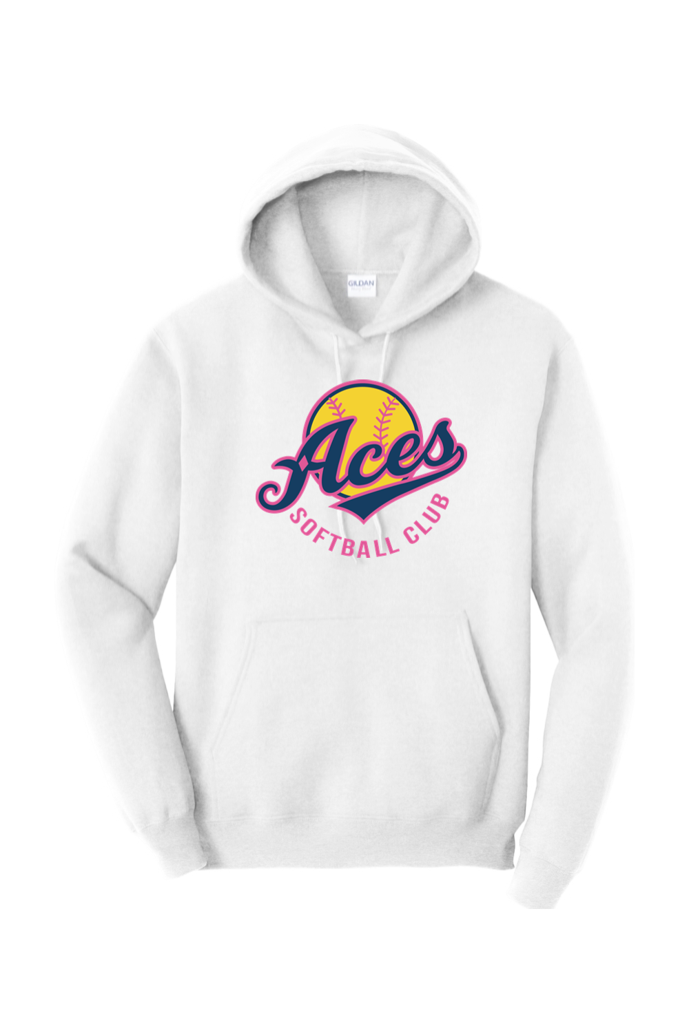 Aces Baseball Heavy Blend Hooded Sweatshirt