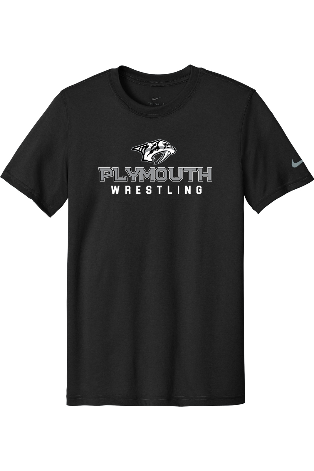 Plymouth Wrestling Nike Swoosh Sleeve Legend Tee