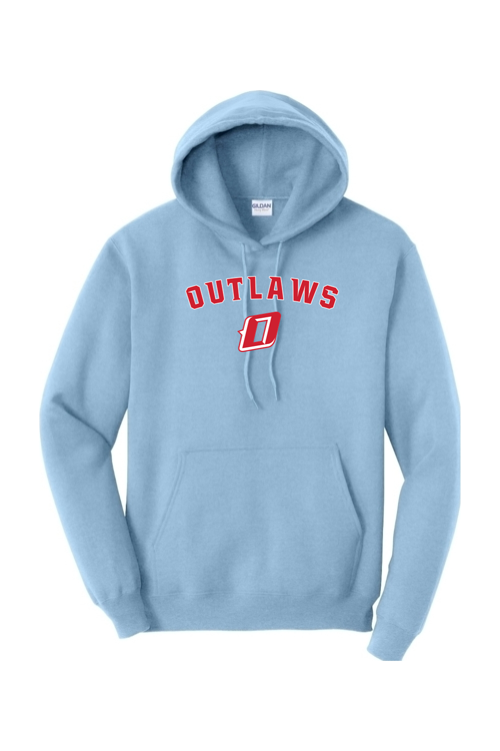 Outlaws Baseball Heavy Blend Hooded Sweatshirt