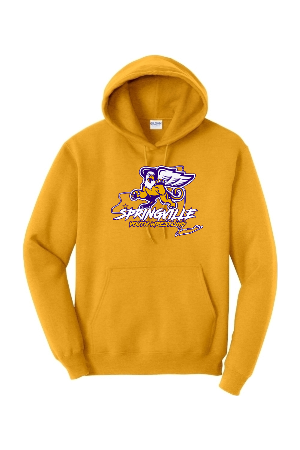 Springville Youth Wrestling Heavy Blend Hooded Sweatshirt