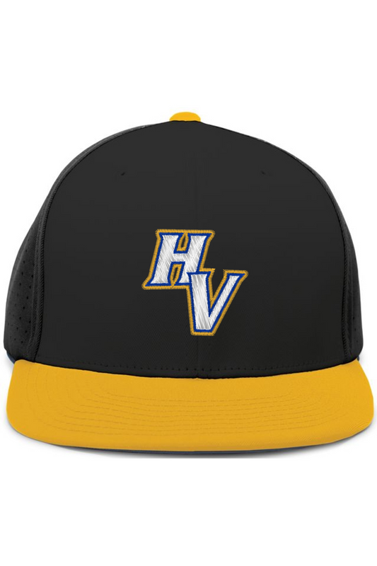Hopkins High School Football Pacific Headwear Perforated F3 Performance Flexfit Cap (Fulfill)