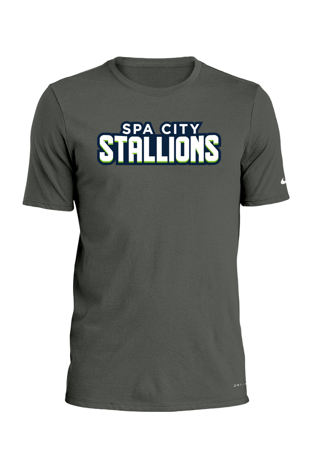 Spa City Stallions DTF Nike Dri-FIT Cotton/Poly Tee