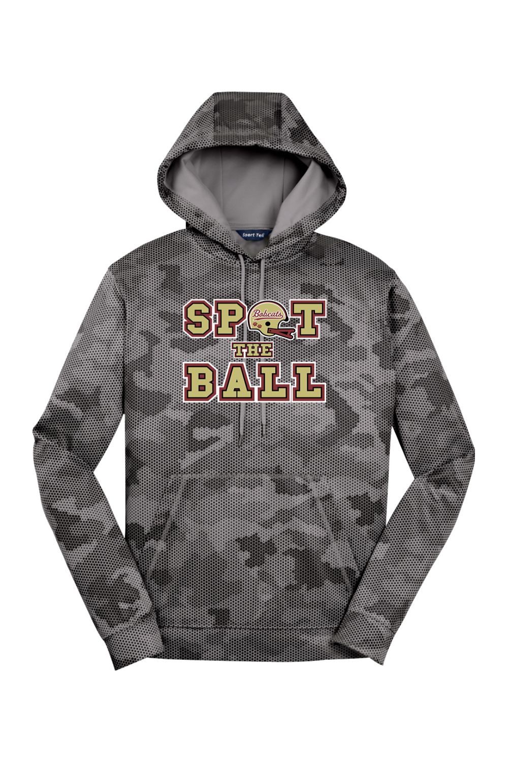 Brandywine Football DTF CamoHex Fleece Hooded Pullover